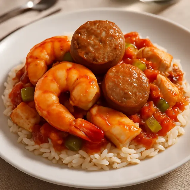 Jambalaya cajún Instant Pot®
