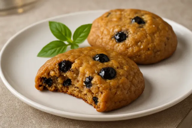 Galletas de avena y arándanos