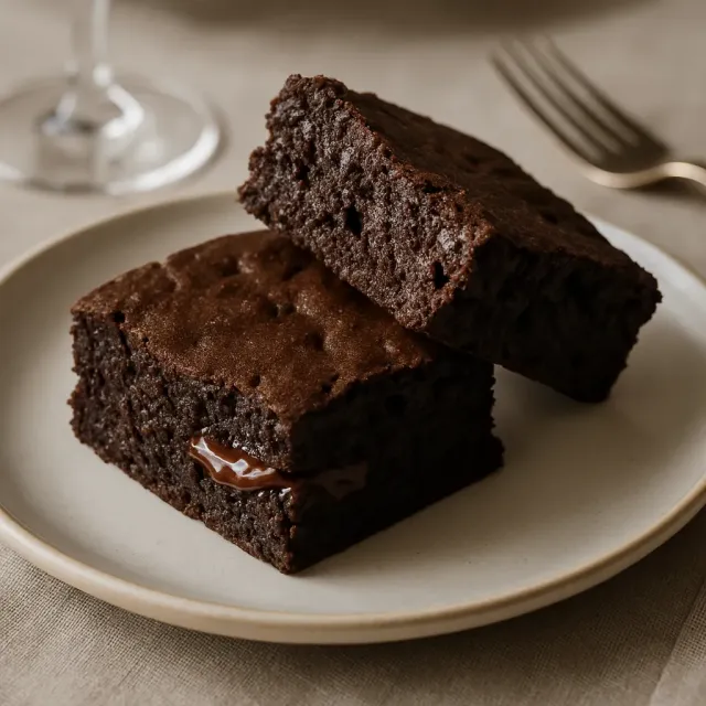 Brownies de Dátiles con Bajo Contenido de Azúcar