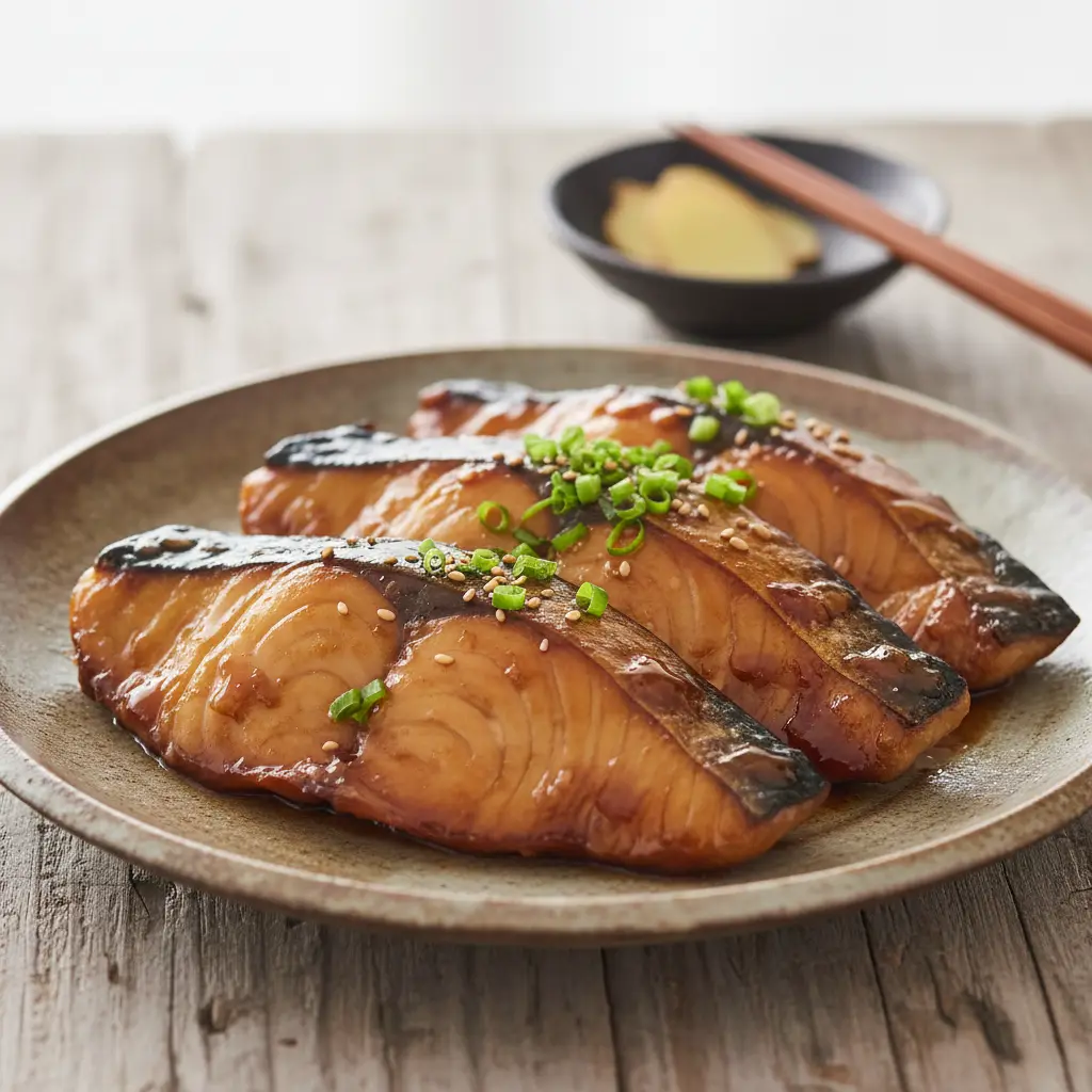 ふっくら柔らかいぶりの照り焼き