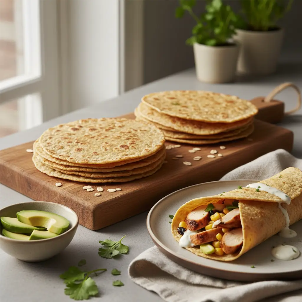 オートミールトルティーヤ