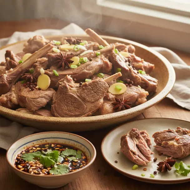 手抓羊肉（手づかみ茹で羊肉）