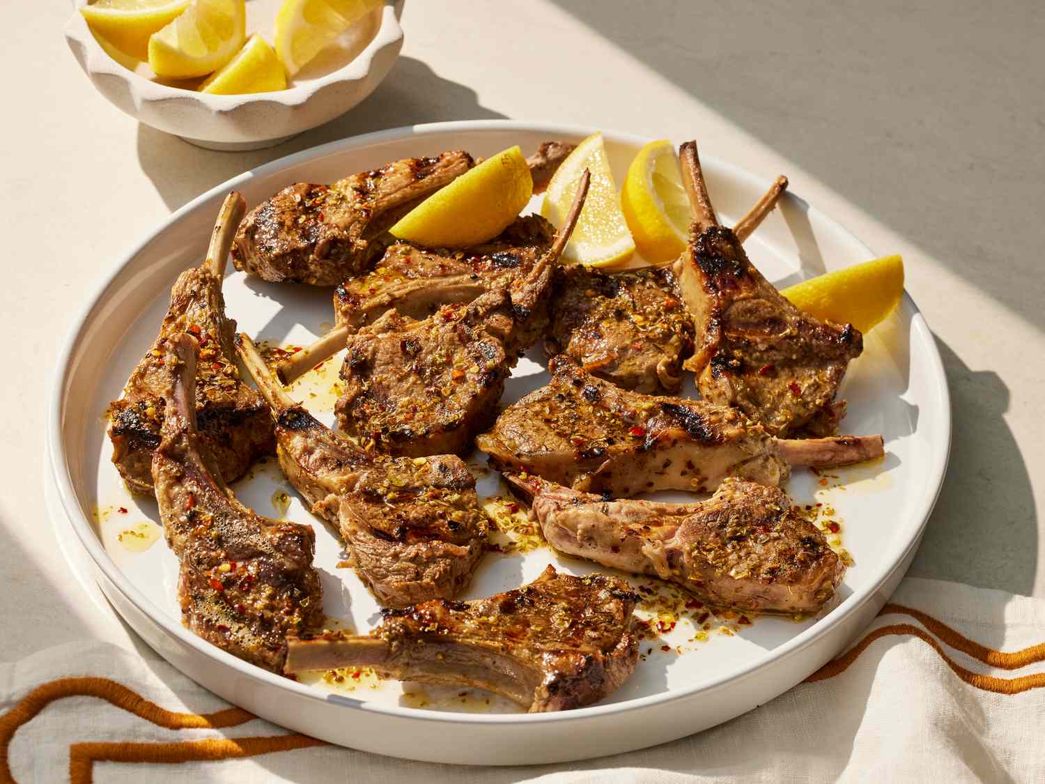 Greek-Style Grilled Lamb Chops
