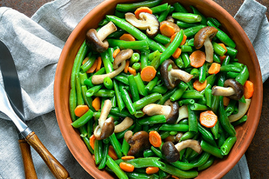 Green Bean and Mushroom Medley