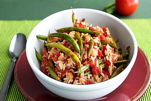 Green Bean and Rice Casserole
