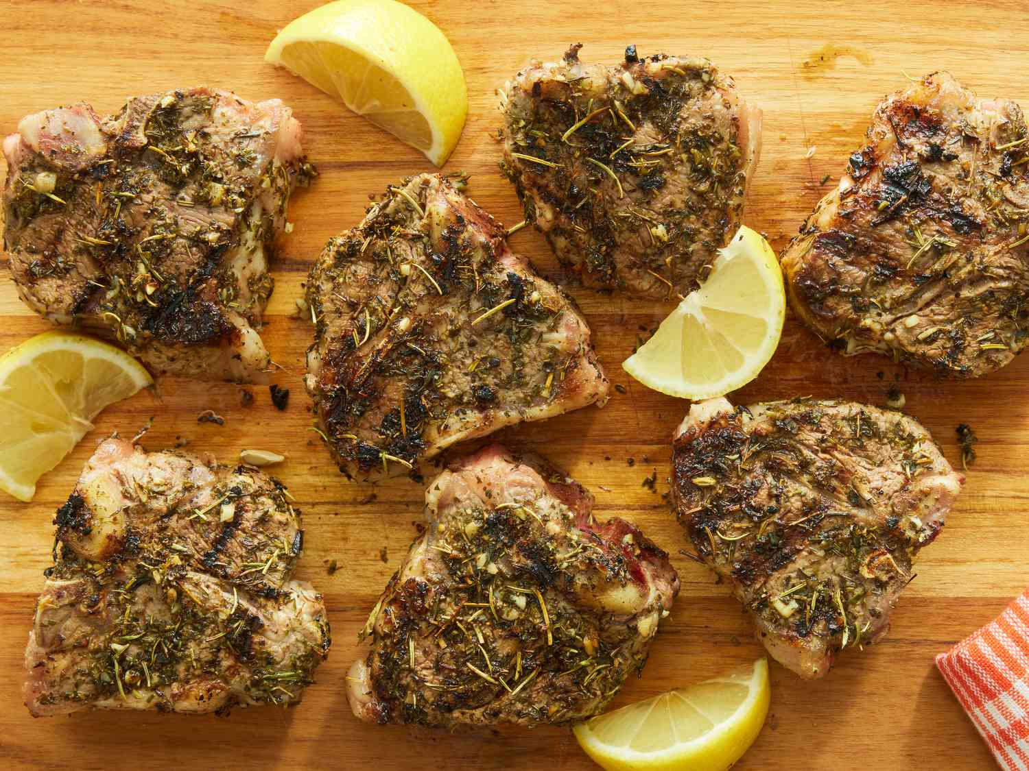 Grilled Lamb Loin Chops