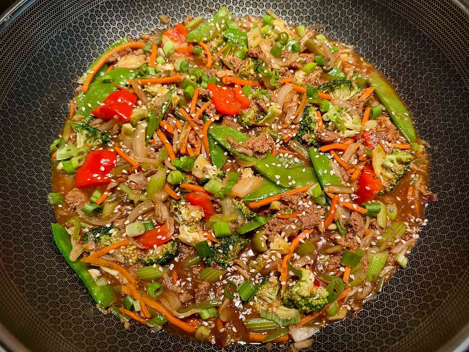 Ground Turkey and Vegetable Stir Fry