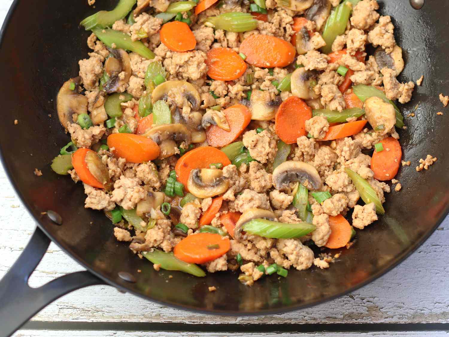 Ground Turkey Stir Fry