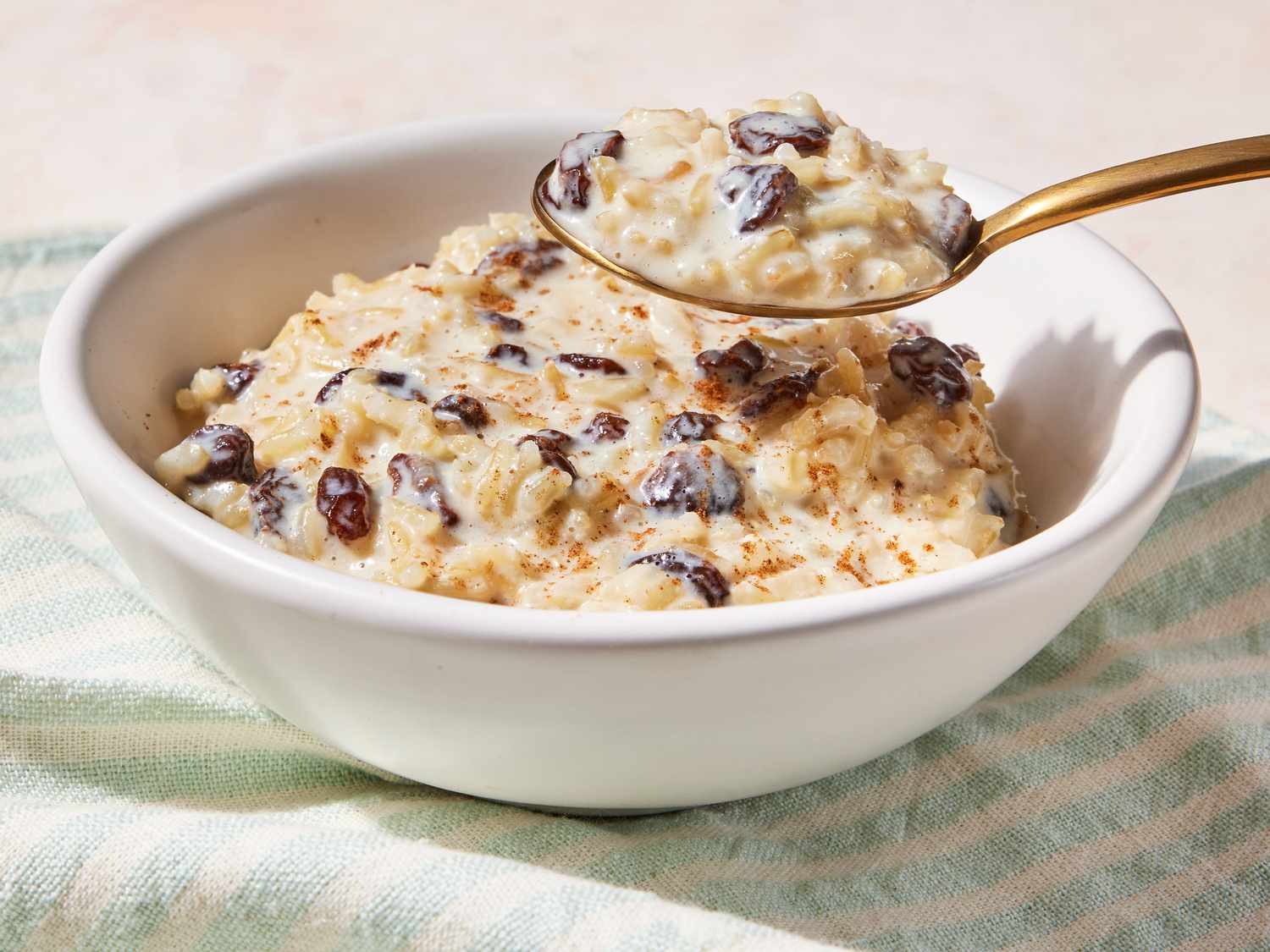 Healthier Creamy Rice Pudding