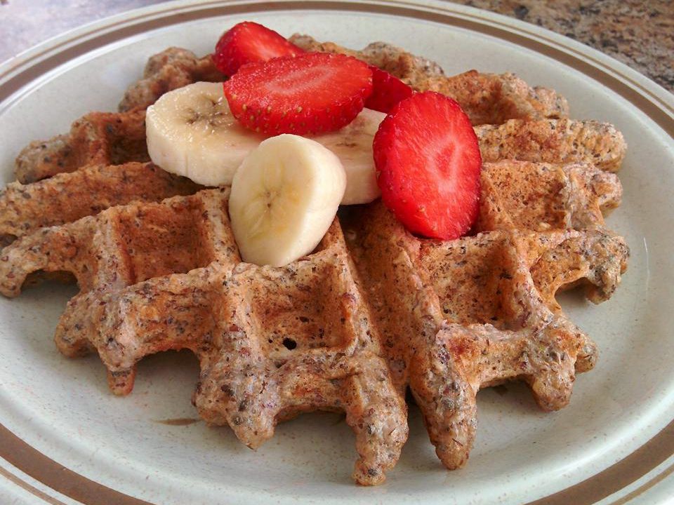 Multigrain Chia Waffles