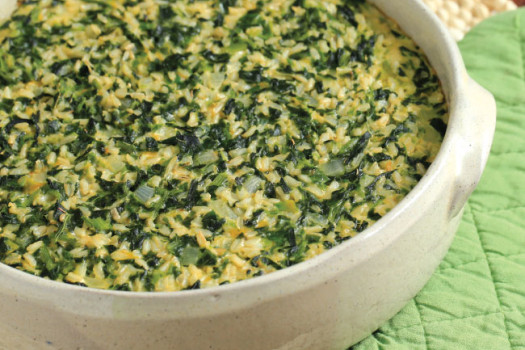 Herb Spinach Bake