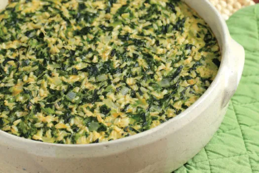 Herb Spinach Bake