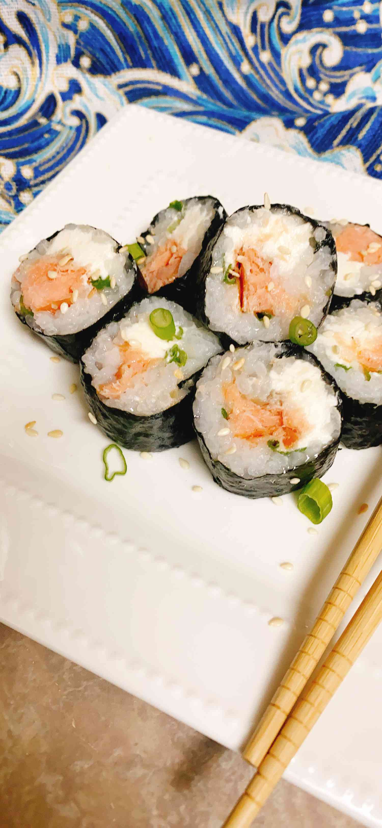 Homemade Sushi Rolls