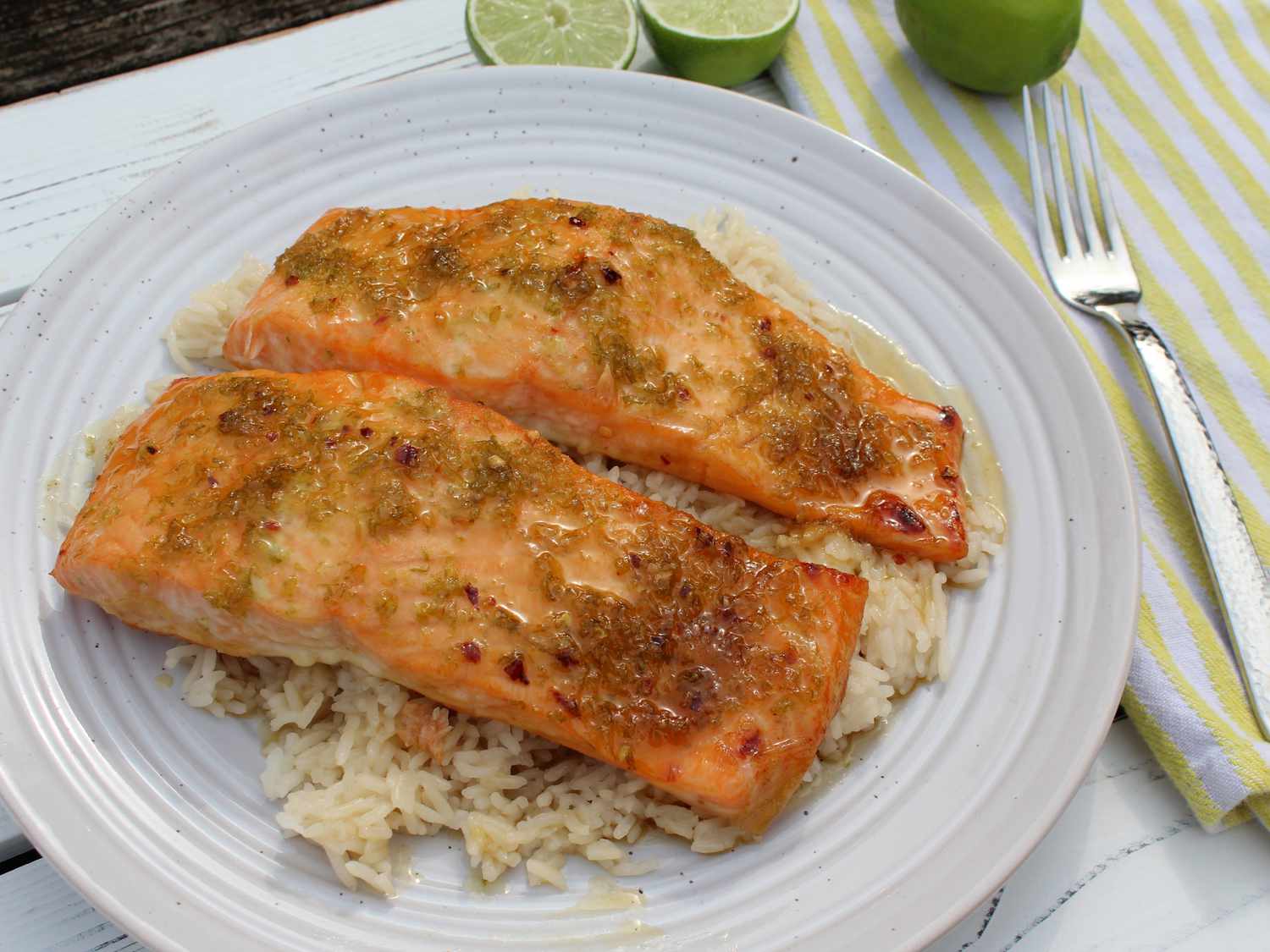 Honey Lime Salmon