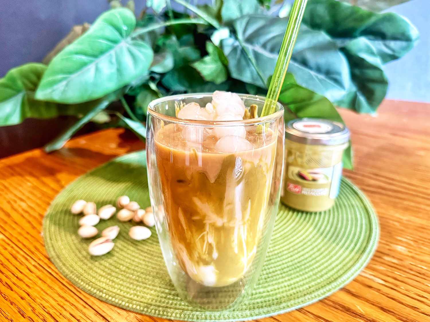 Iced Pistachio Latte