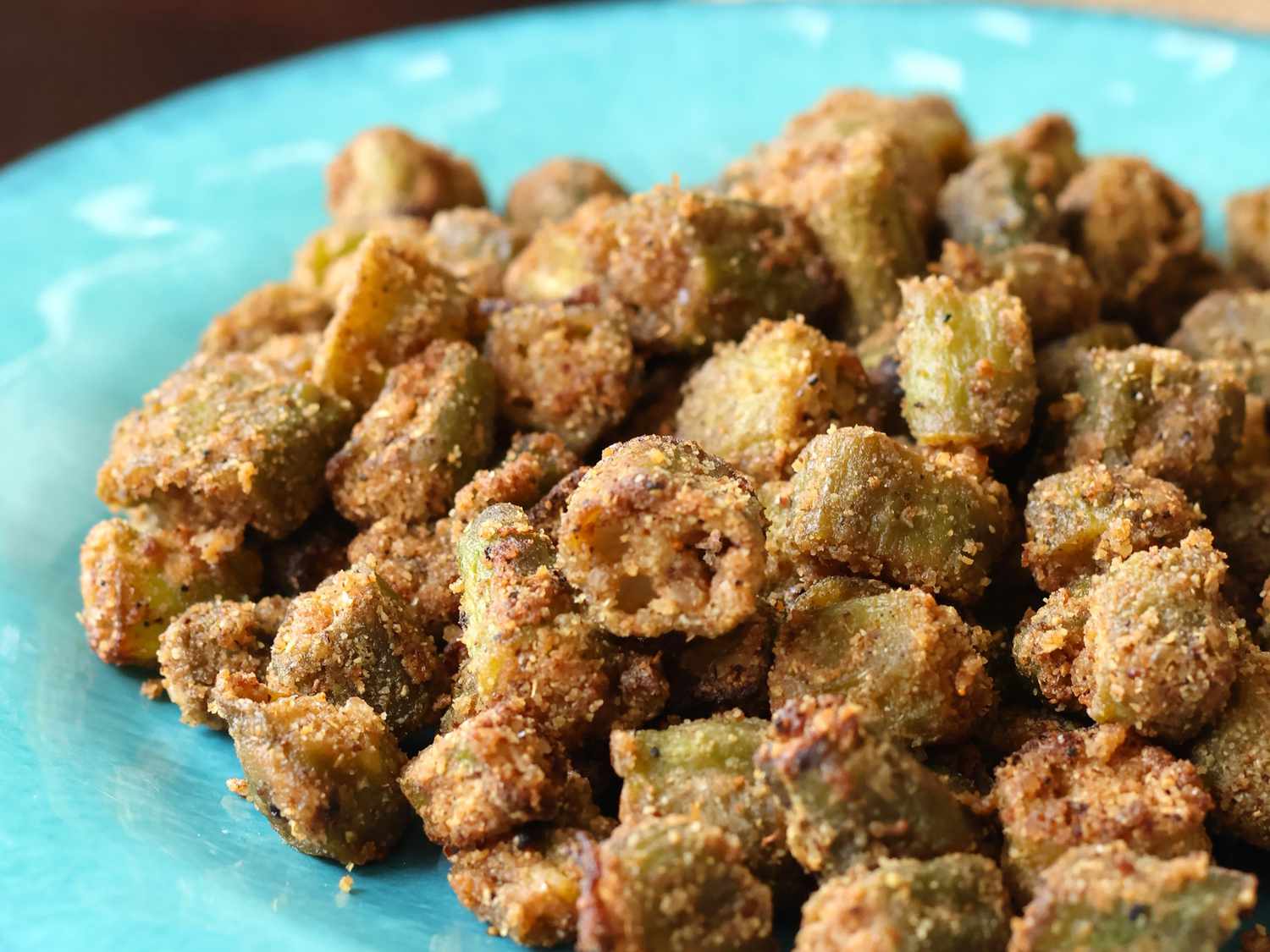 Kurkuri Bhindi (Crispy Okra) in the Air Fryer