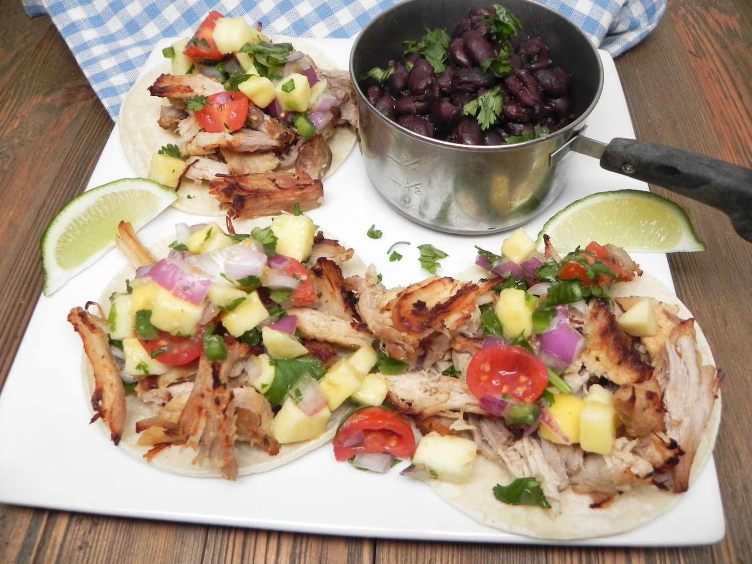 Instant Pot Carnitas with Mango Salsa
