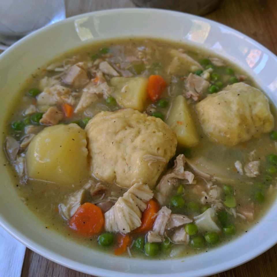 Chicken and Dumplings with Vegetables