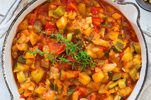 Italian Inspired Summer Squash