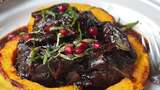Lamb Braised in Pomegranate