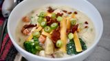 Loaded Chicken Potato Soup