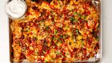 Loaded Potato Chip Nachos