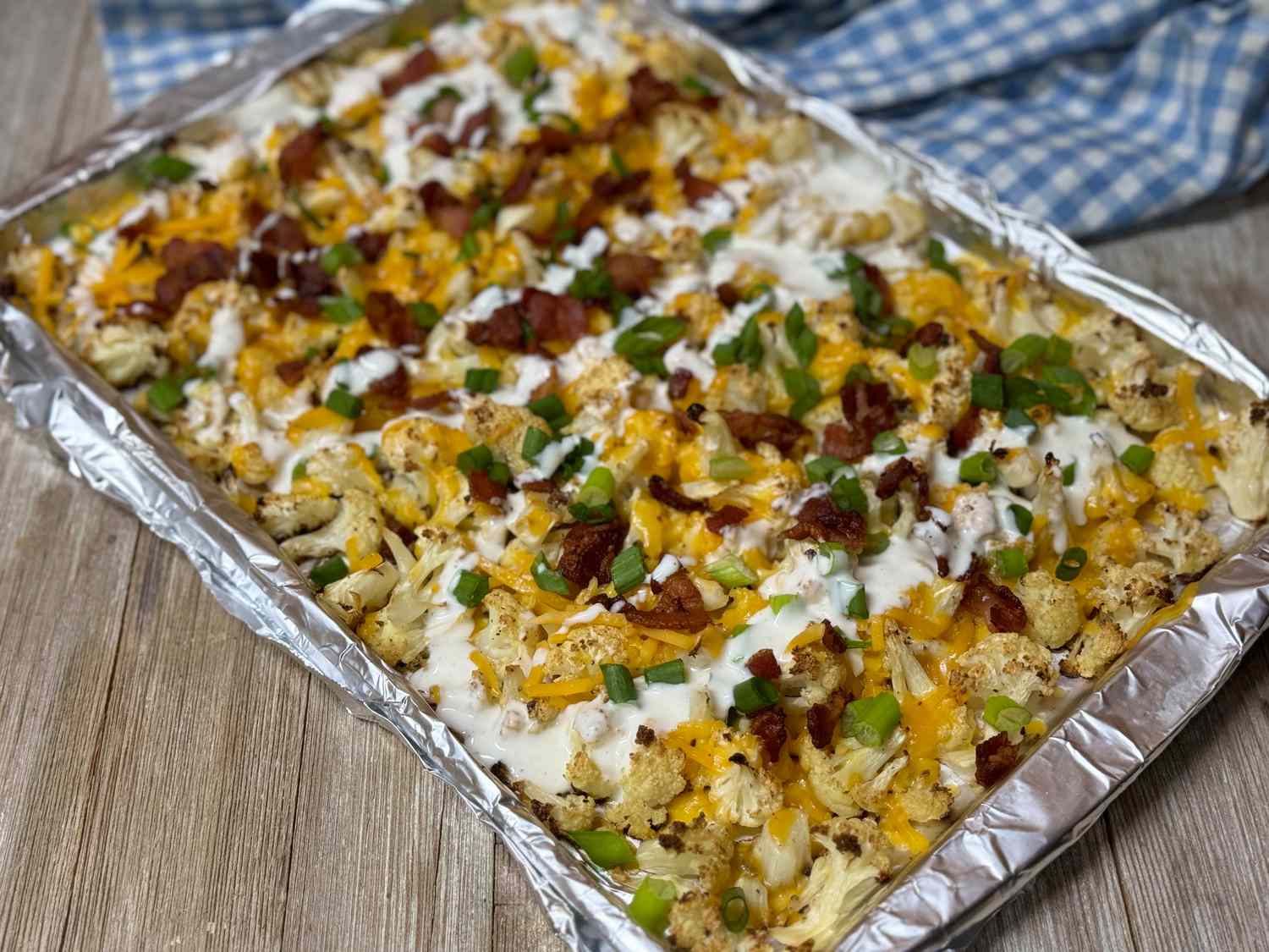 Loaded Roasted Cauliflower