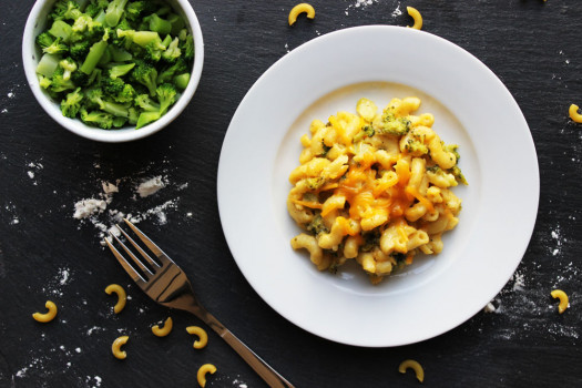 Macaroni & Cheese with Broccoli