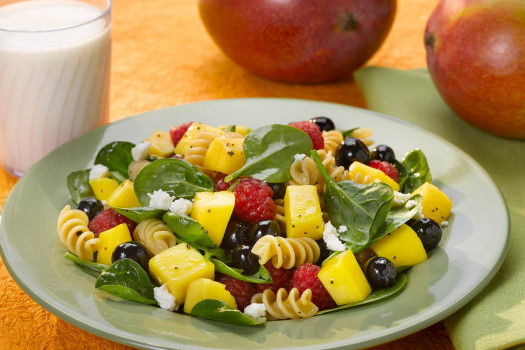 Mango Berry Rotini Salad