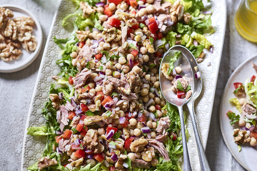 Mediterranean Tuna Antipasti Salad