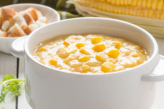 Microwave Potato Corn Chowder