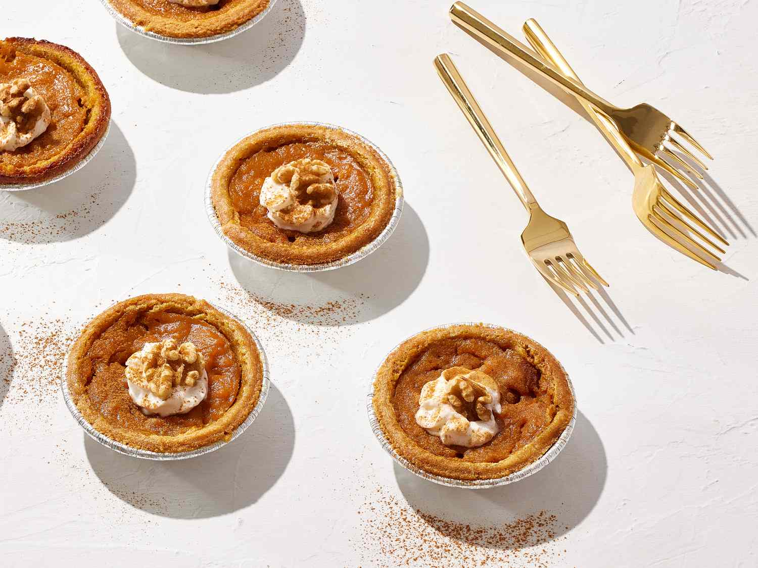 Mini Sweet Potato Pumpkin Pies