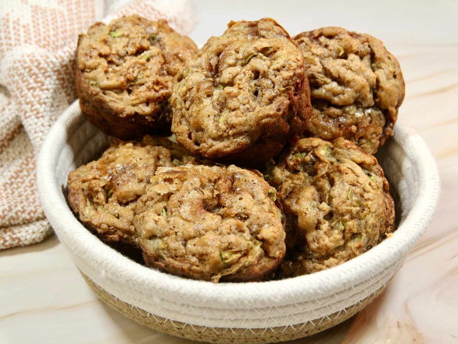Moistest Sugar-Free Zucchini Muffins Ever
