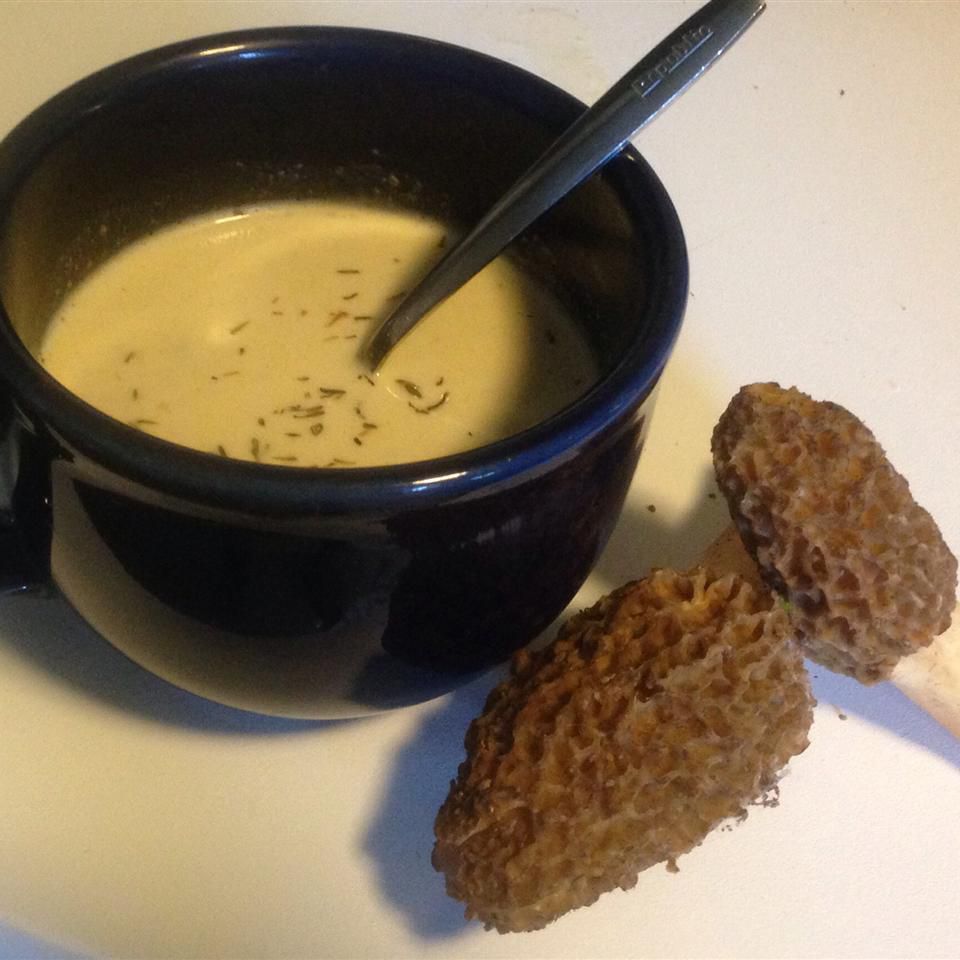 Creamy Morel Mushroom Soup
