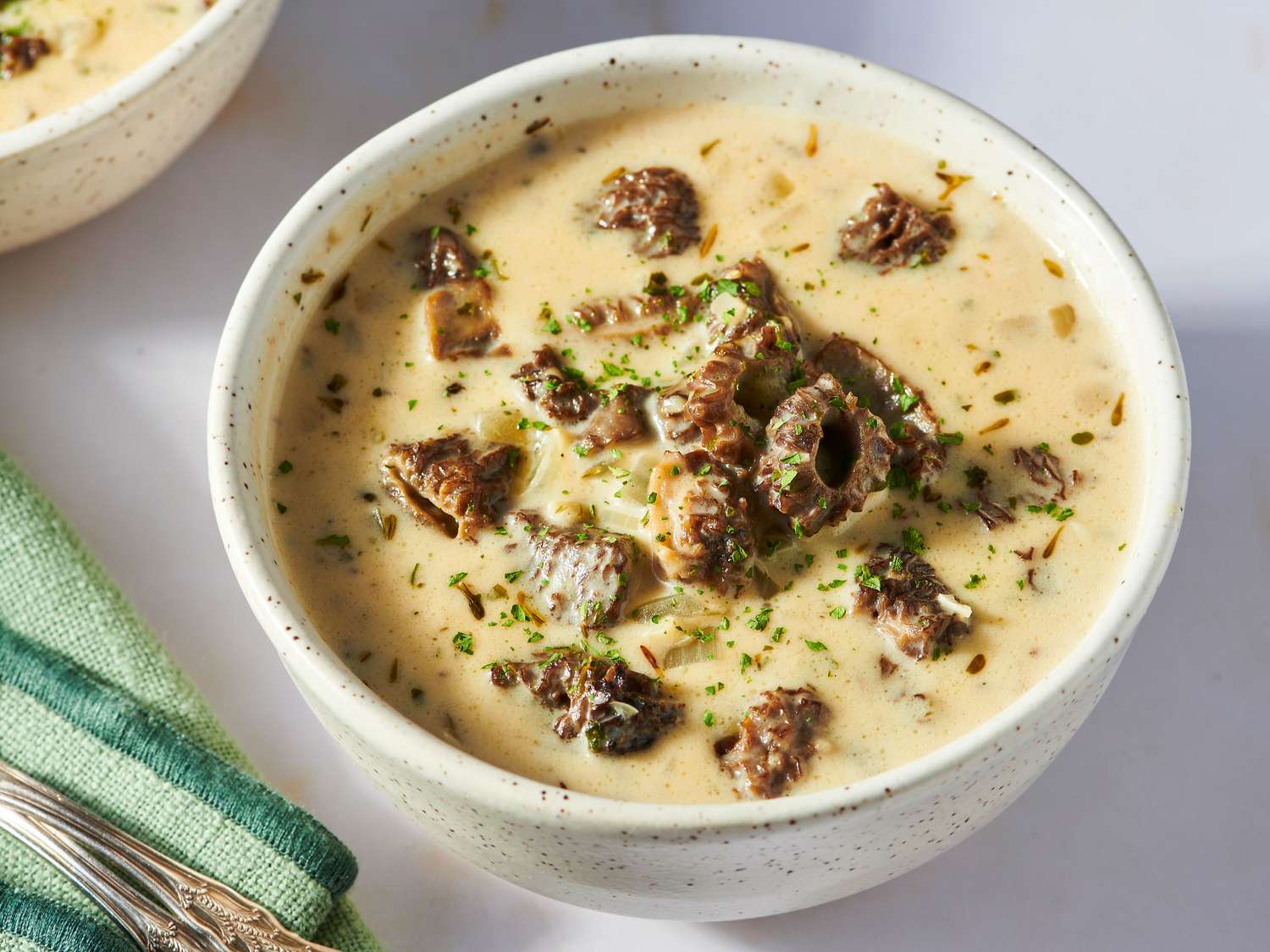 Morel Mushroom Soup