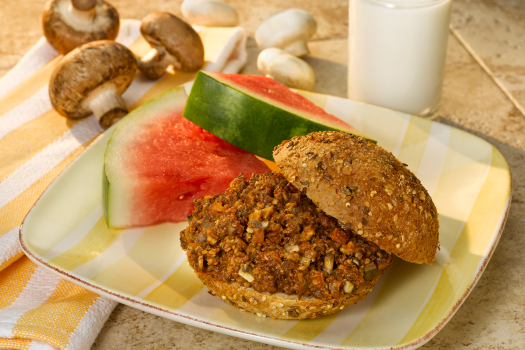Mushroom Beef Sloppy Joes