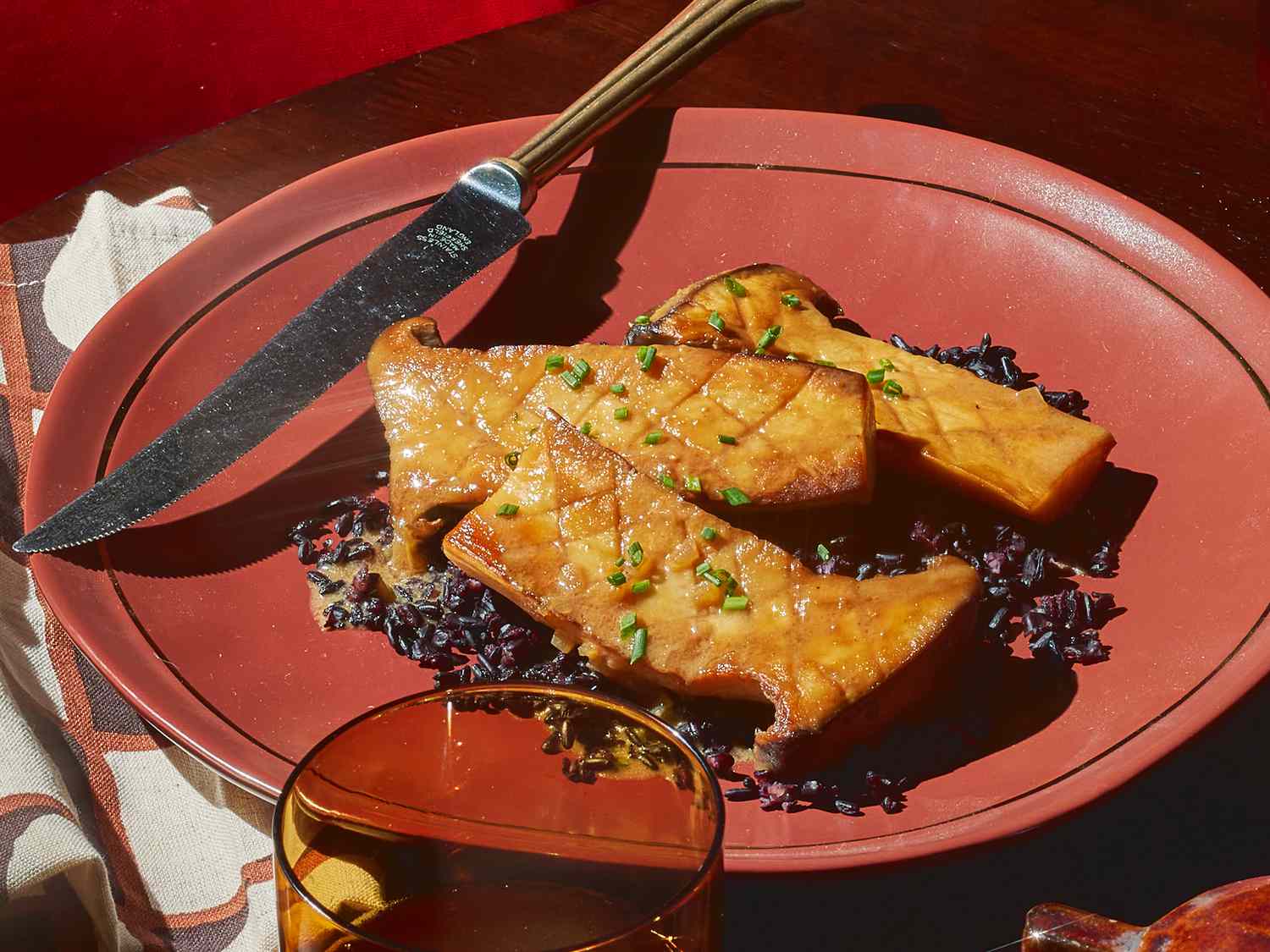 Mushroom-Steak Diane