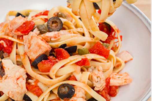Neopolitan Tuna Fettuccine