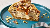 No-Bake Snickers Pie