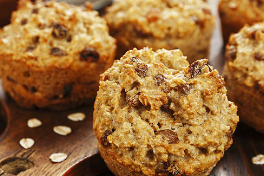 Oatmeal Raisin Muffins