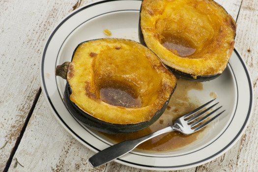 Orange Honeyed Acorn Squash