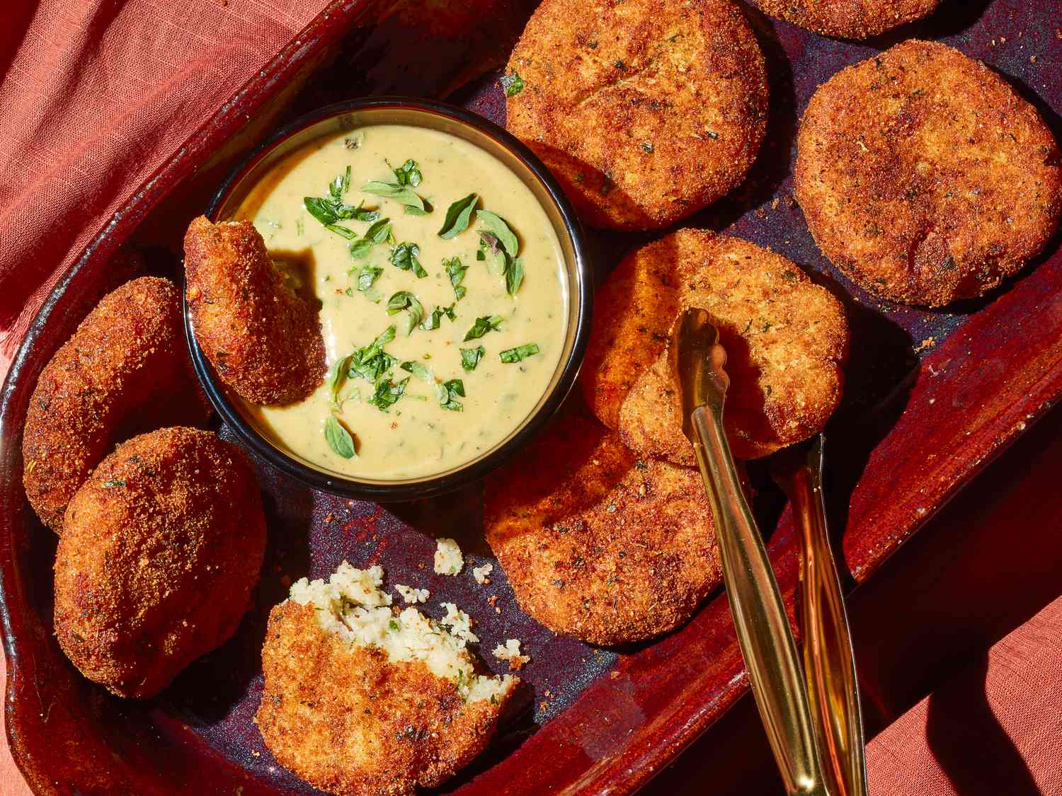 Pancetta and Romano Potato Croquettes