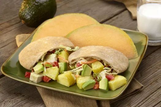 Pineapple Avocado Chicken Salad