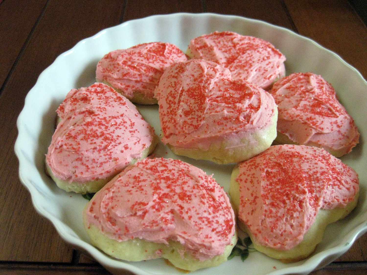 Pink Icing Cookies
