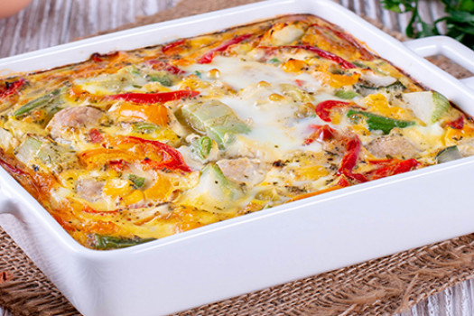 Polenta with Pepper and Cheese