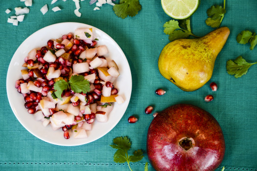 Popping Pomegranate Salsa
