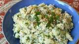 Potato and Mustard Greens Salad