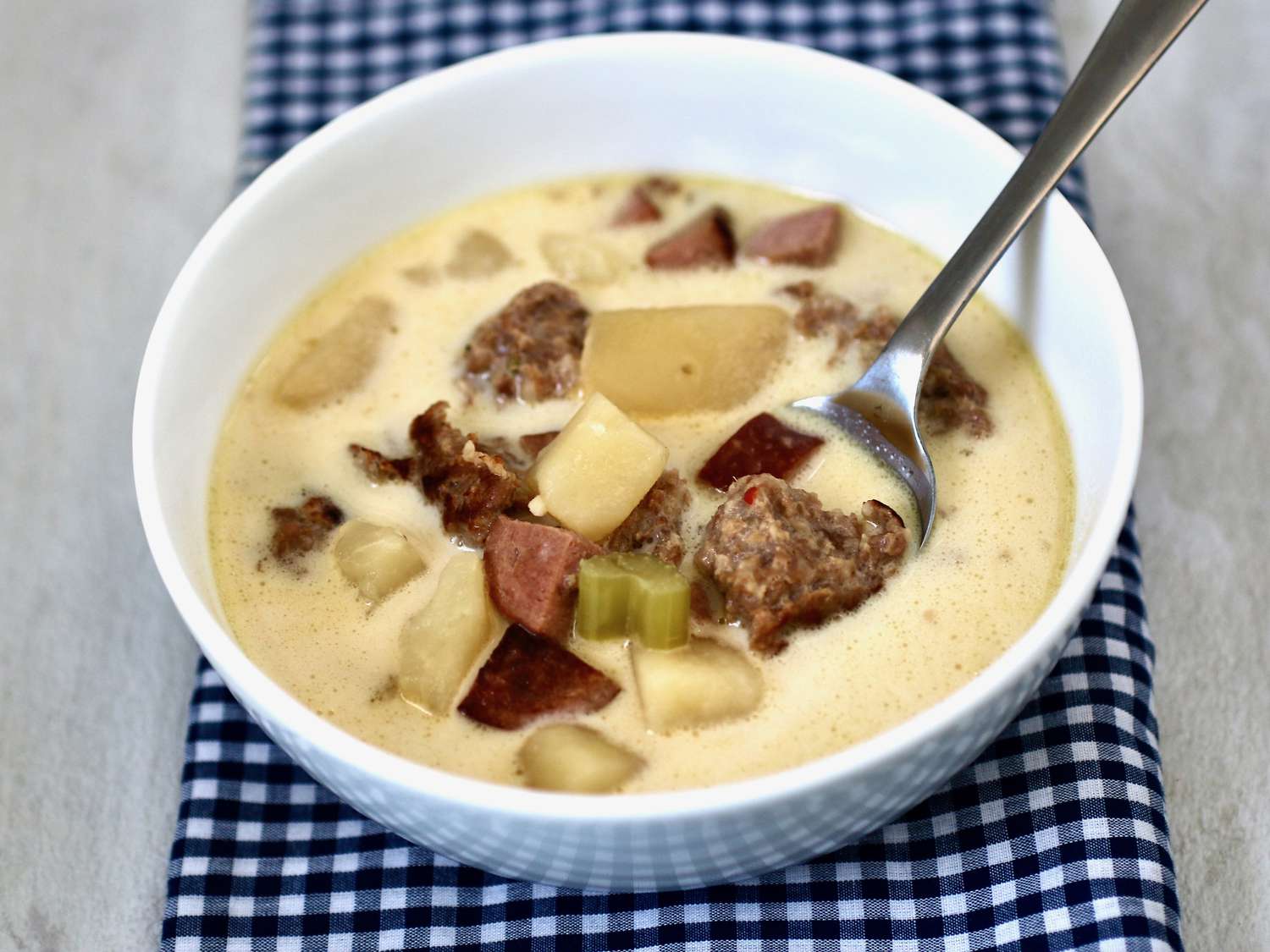 Potato and Sausage Soup