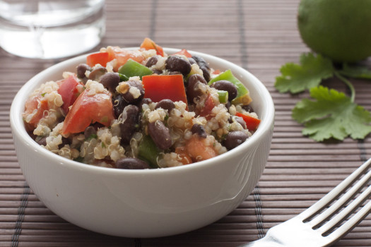 Quinoa and Black Bean Salad