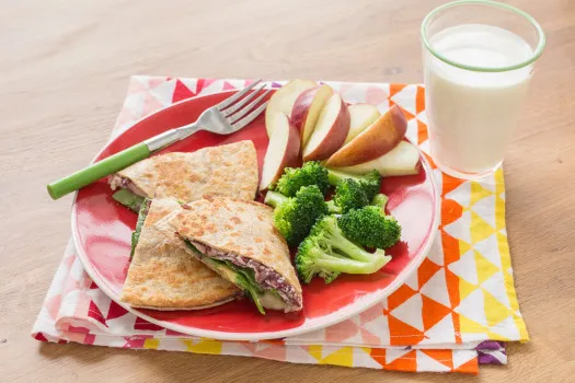 Red Bean Quesadilla